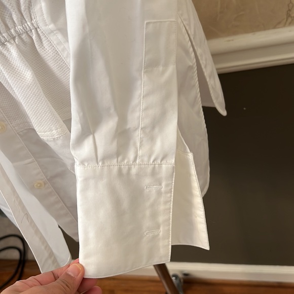 TOME White Long Sleeves Shirt size 6 - Picture 7 of 8